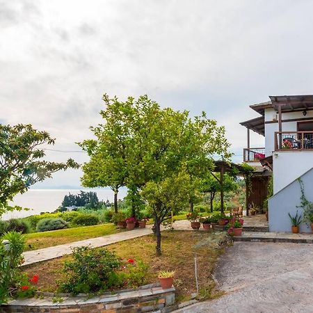 Seaside House With View Over Pagasitikos Áfiszosz Kültér fotó